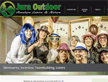 Tablet Screenshot of jura-outdoor.com